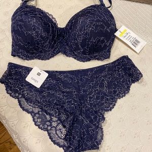 Rene Rofe Bra and Panties Set NWT